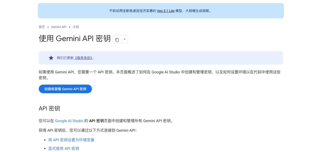 API Key 文档